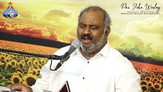 స్తుతి గానమే పాడనా జయగీతమే పాడనా.. Sthuthi ganame padana - Pas.John Wesley anna Live Song 24.4.2020