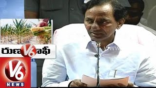 Telangana cabinet decides to waive crop loans - CM KCR