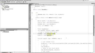 Java Media B 1 - Writing a Graphic Program