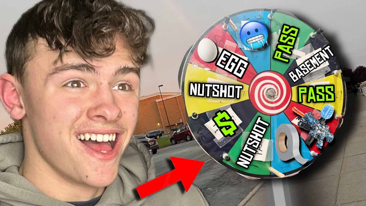 Spin The Wheel Extreme Challenge Funny Youtube