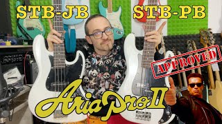 STB-JB i STB-PB, czyli typ Jazz Bass i Precision od Aria Pro II dla każdego!