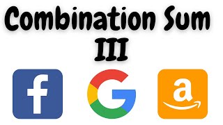 combination sum iii leetcode september challenge | python solution