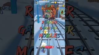 Top 10 Famous Endless Runner Games For Mobiles #games #endless #android #ios