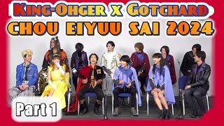 [1/4] Ohsama Sentai King-Ohger x Kamen Rider Gotchard CEYS Collab Talk