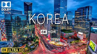 KOREA  8K HDR 60fps DOLBY VISION WITH SOFT PIANO MUSIC