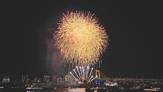 【2024.12.14】お台場レインボー花火【Odaiba Rainbow Fireworks】