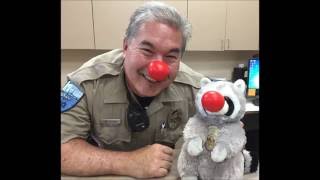 Red Nose Day at Newport Police Dept