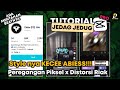 Tutorial Jedag Jedug Capcut Style Okkie PS | JJ Ombang Ambing x distorsi riak