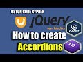 How to create Accordions Using jquery UI