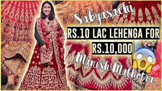 Lehenga Designs | SABYASACHI Lehenga Market in Delhi! ThatQuirkyMiss