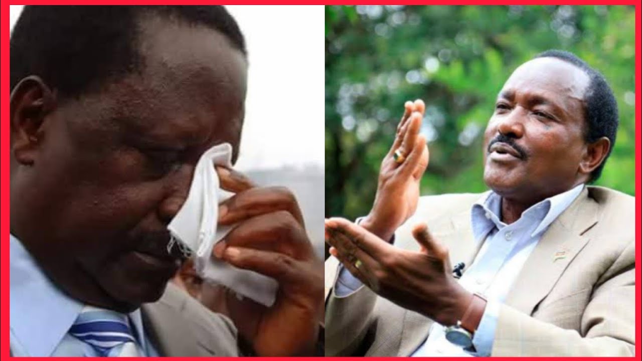 BREAKING : KALONZO MUSYOKA To QUIT AZIMIO Today Of RAILA As He Declares ...