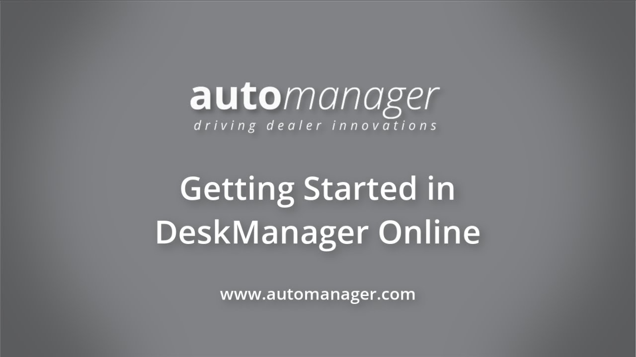 Walkthrough 1 Getting Started In Deskmanager Online Youtube