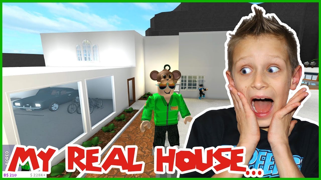 My Real House In Bloxburg Youtube