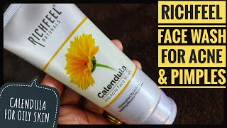 Face Wash For Acne | Richfeel calendula Face Wash For Pimples | Review|फायदे और नुकसान|Shruti Mishra