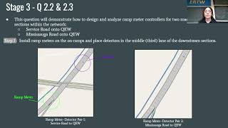 Analysis of a Transportation Network Model Using Aimsun