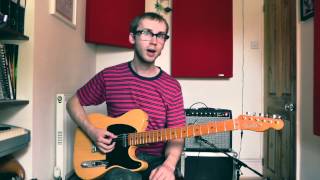 Blues Rhythm Guitar Lesson - Bass Shuffle In E