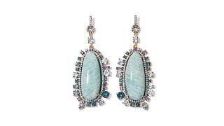 Rarities Multigemstone Vermeil Drop Earrings