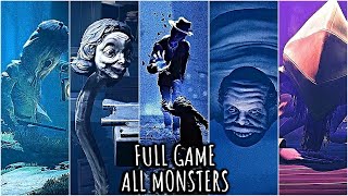 Little Nightmares 2 - All Monsters/Bosses/Villains - FULL Gameplay 2021