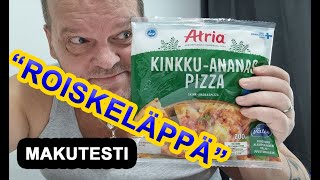 Kinkku- ananaspizza makutesti