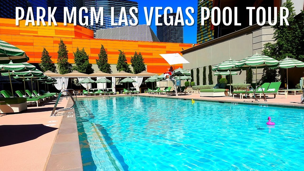 Park MGM Las Vegas Pool Tour 👙(Las Vegas 2020 Reopening) - YouTube