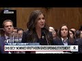 kristi noem delivers opening statement at confirmation hearing