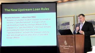 Tax Issues with Upstream Loans from Foreign Affiliates - Brad Allen - Davidson \u0026 Company