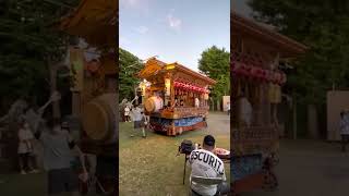 20220702-102館山市川崎地区八雲神社祭礼前夜祭屋台にてお囃子