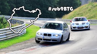 Nordschleife BTG 325ti | Chasing a Cayman | BMW E46 Compact | Touristenfahrten 03.07.2021 #Sub9BTG