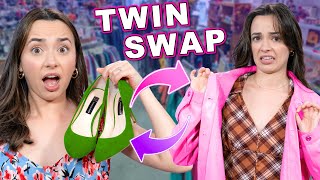 Twin Swap Thrifting Summer Outfits - Merrell Twins