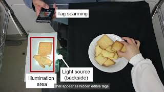 interiqr: Unobtrusive Edible Tags using Food 3D Printing