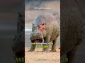 hippo has the strongest bite of any land animal