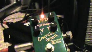 TourBox - Mint Green Mini Vibe (Slow), Honey Bee OD, Emerald Green Distortion Machine - Tele \u0026 DRRI