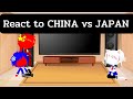 Countryhuman react to CHINA vs ANIME. ( gacha club )