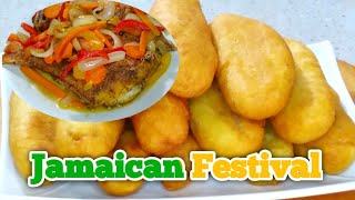 Jamaican Festival Recipe/Helshire Style Festival/Easy Festival Recipe/Festival//jamaican #streetfood