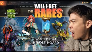 Dota 2 Winter 2024 Heroes' Hoard Chest Opening