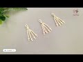 how to make fancy tassels beautiful latkans making with pearls pearl tassels diy pearl buttons