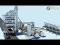 Asphalt batching plant 3D video by Atlas Technologies Pvt. Ltd., India