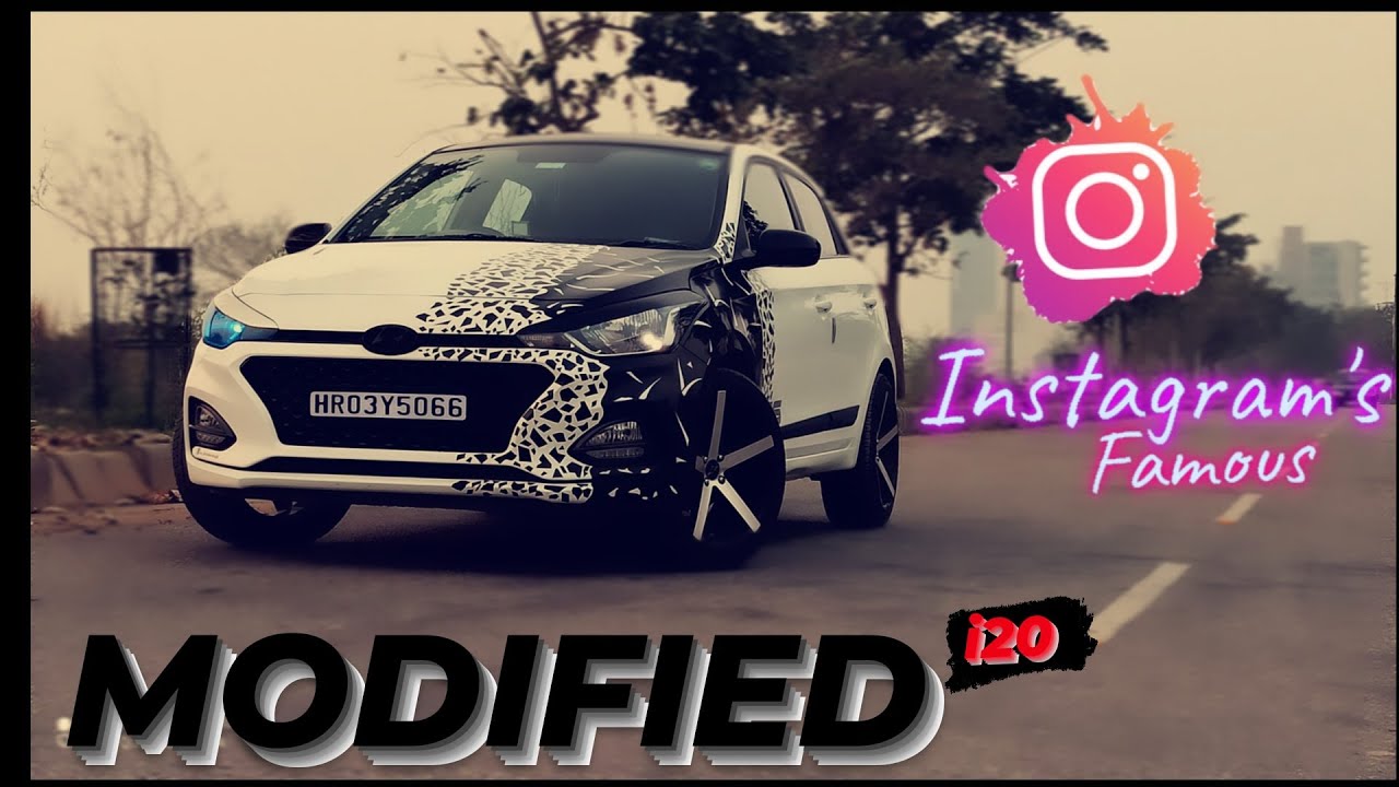 HYUNDAI I20 With GRAPHICAL MODIFICATION || The ONLY I20 I Haven't Seen ...