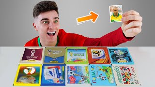 I Opened EVERY Sticker Pack From The Past 10 World Cups!!!