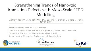 DOE NNSA LRGF 2023: Strengthening Trends of Nanovoid Irradiation Defects with Meso-Scale PFDD Mod...