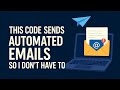 Automate Sending an Email with Python! (Tutorial)