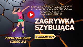 DOSKONALENIE Zagrywki Szybującej Stacjonarnej [PODSTAWOWE ELEMENTY] Siatkówka dla poczatkujących.