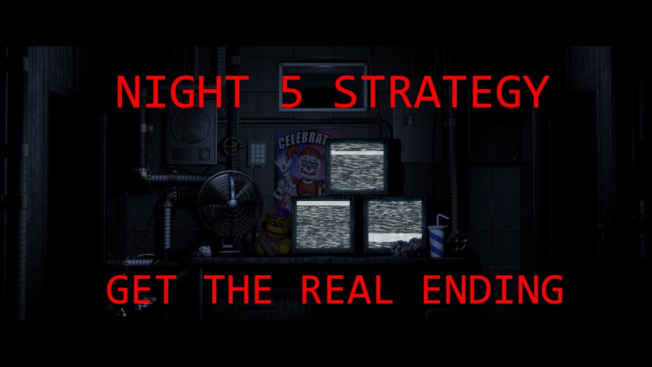 How To Beat FNaF Sister Location - Night 5 Walkthrough | FNaF Academy ...