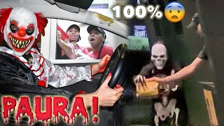 SCHERZI 100% HORROR al MC DRIVE!! *PAUROSO* 😈😱