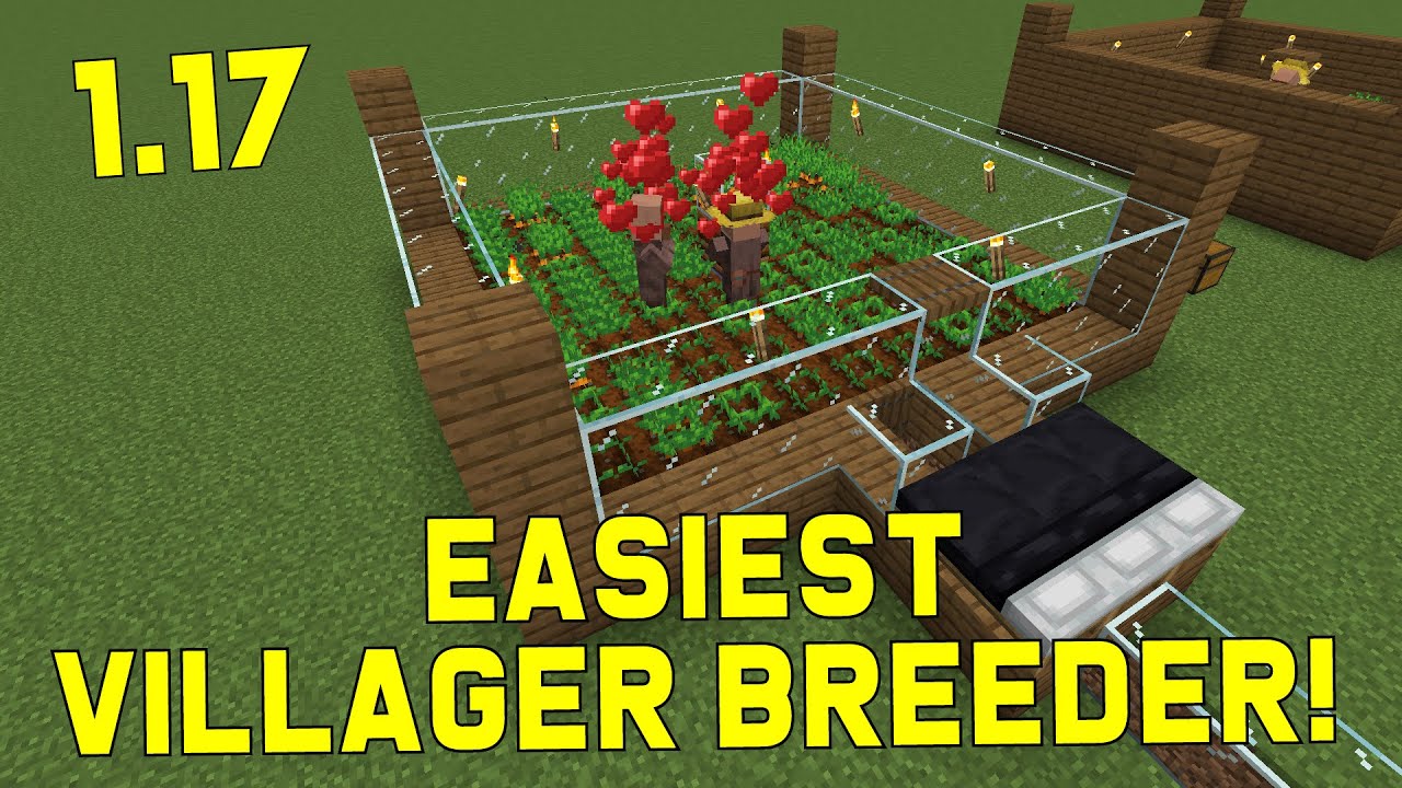 Minecraft Villager Breeder 1.20 | Easiest Villager Farm Tutorial - YouTube