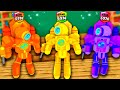 TOP CLOCKMAN RAINBOW MONSTER SCHOOL Herobrine and Zombie and Skeleton in Minecraft Animation