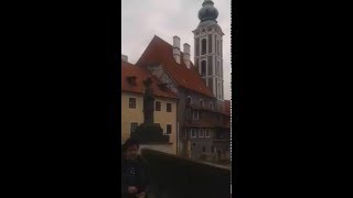 Folk music in Ceske Krumlov