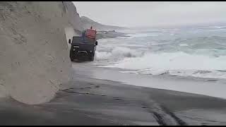 KAMAZ | Truck Riding By Sea