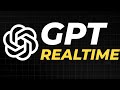 Voice to Voice GPT RealTime in 4 mins! 💥NEW OpenAI Voice Agents API💥