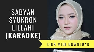 Sabyan - Syukron Lillah Karaokemidi Download